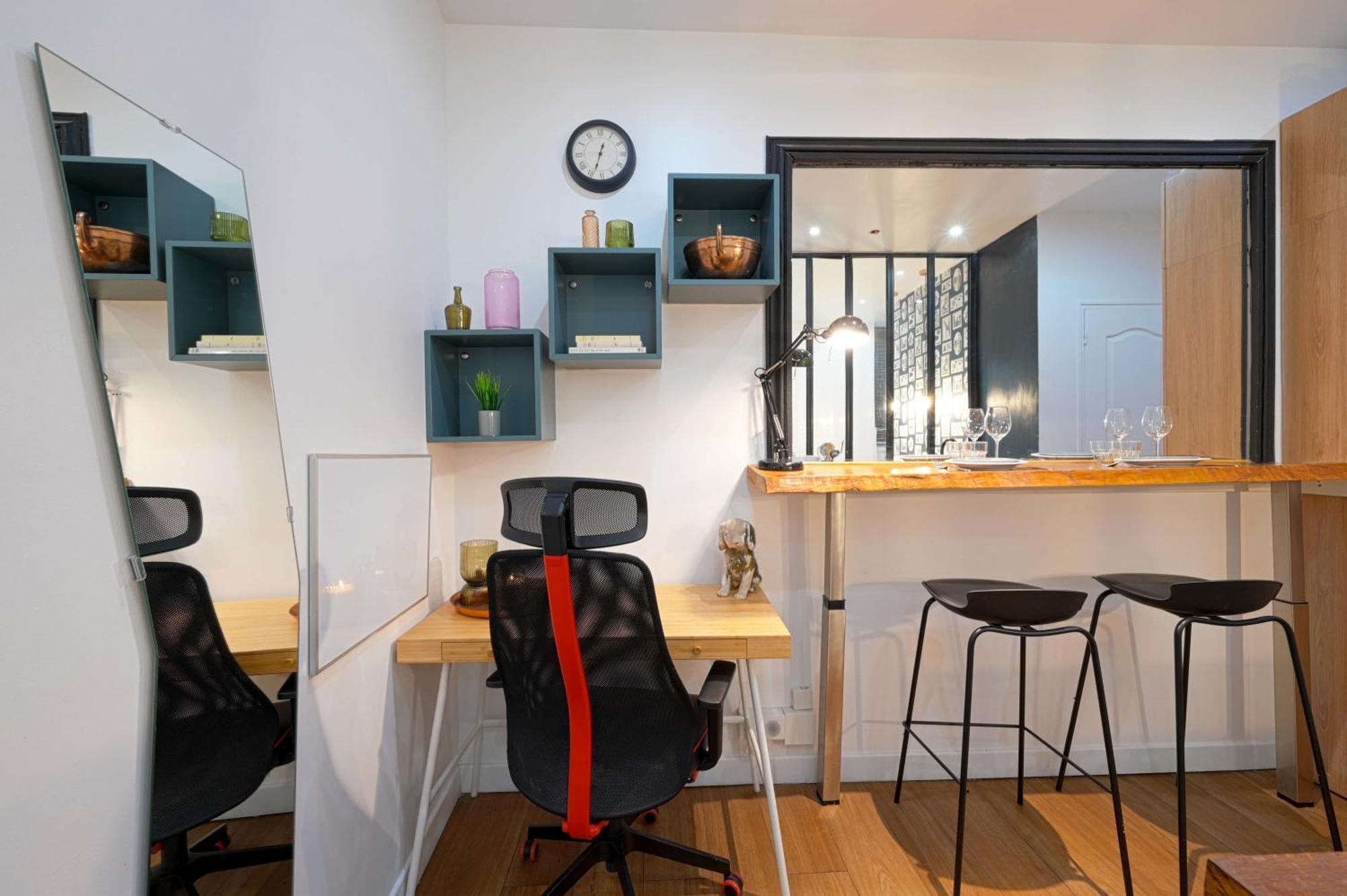 Fabulous Comfortable Studio With Updated Finishes And Design Next To Champ De Mars Apartment Paris Exterior photo